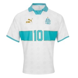 Camiseta Retro King OM #10 - Blanca Mujer