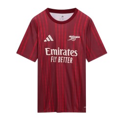 Niño Arsenal 2025/26 Tercera Camiseta Prepartido – Roja