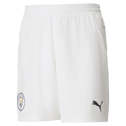 Pantalones cortos de local de niños Manchester City 2024/25 - Blanco