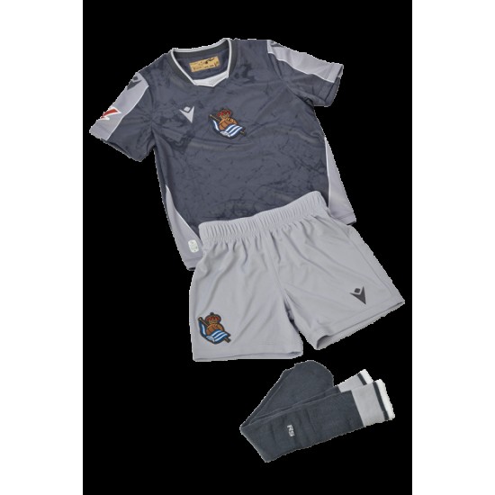Kit Visitante Real Sociedad 2025/26 Niño