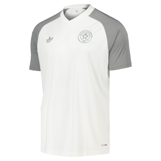 Camiseta de Prepartido Visitante Sheffield United 2026/27 Niño - Blanca Camiseta de Prepartido Visitante Sheffield United 2026/27 Niño - Blanca