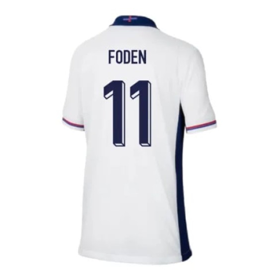 Camiseta de casa FODEN Inglaterra 2024/25 para mujeres