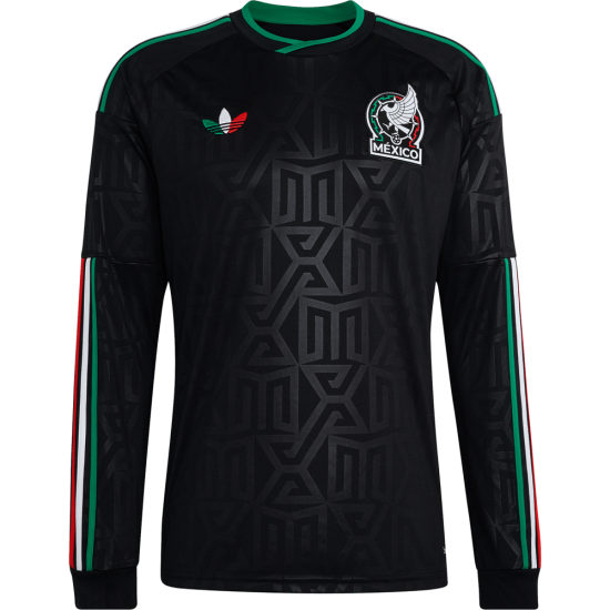 Camiseta Mundial Tercera de Manga Larga México 2026 para Hombre