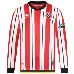 Camiseta de manga larga local Sheffield United 2024/25 para hombres
