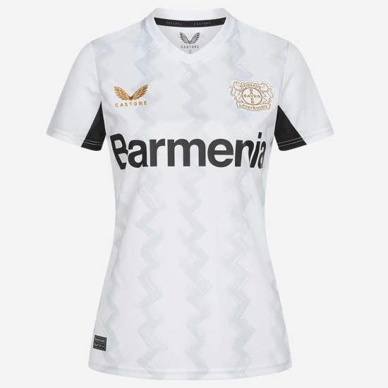 Camiseta Away Bayer 04 Leverkusen 2024/25 para mujer