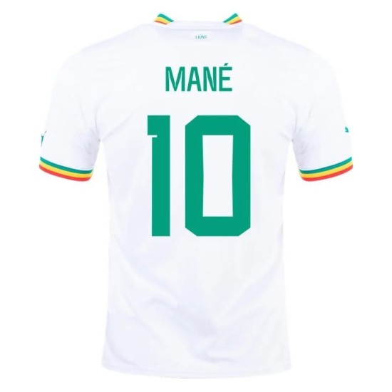 Sadio Mane #10 Senegal Camiseta de Local Mundial 2022