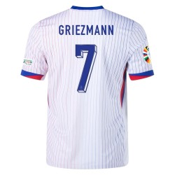 Antoine Griezmann #7 Francia Camiseta de Visita EURO 2024