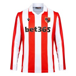 Camiseta local Stoke City 2026/27 manga larga para mujer