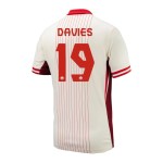 Camiseta de visitante DAVIES Canadá 2024 para mujeres Camiseta de visitante DAVIES Canadá 2024 para mujeres