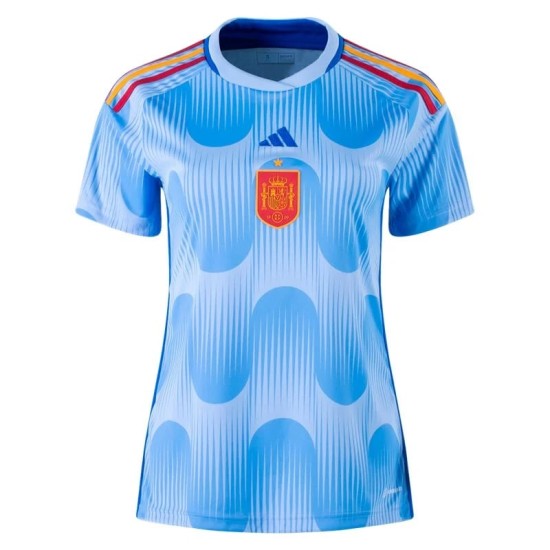 Camiseta Femenina España de Visita Mundial 2022