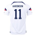 Brenden Aaronson #11 USMNT Camiseta de Local Mundial 2022 Brenden Aaronson #11 USMNT Camiseta de Local Mundial 2022