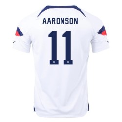 Brenden Aaronson #11 USMNT Camiseta de Local Mundial 2022