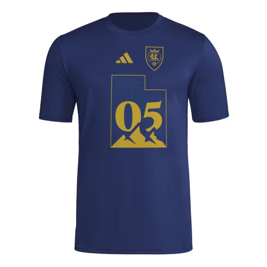 Camiseta Hombre Real Salt Lake 2025 Tercera Hook AEROREADY