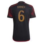 Joshua Kimmich #6 Alemania Camiseta de Visita Mundial 2022 Joshua Kimmich #6 Alemania Camiseta de Visita Mundial 2022