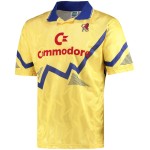 Camiseta Retro Chelsea Infantil 1990 - Amarilla