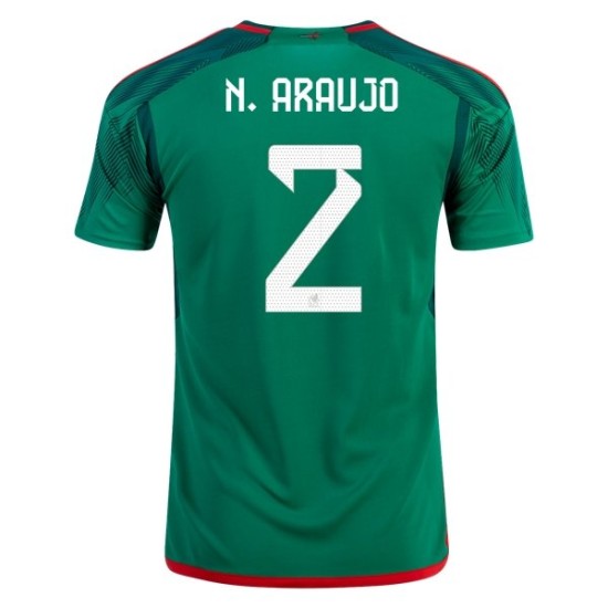 Nestor Araujo #2 México Camiseta de Local Mundial 2022