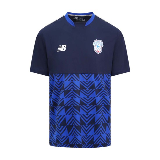 Camiseta Prepartido Tercera de Cardiff City 2024/25 para Niños