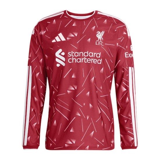 Camiseta Local Femenina de Manga Larga Liverpool 2026/27