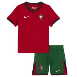 Camiseta+Pantalones Cortos Infantil Portugal de Local EURO 2024