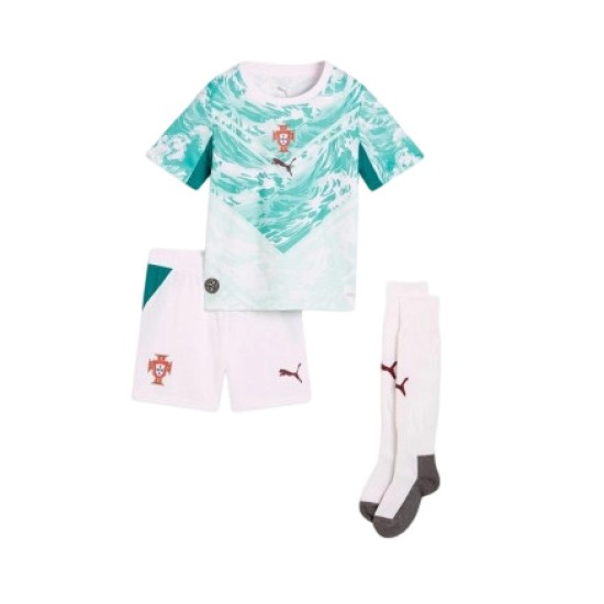 Conjunto de la Copa Mundial 2026 de Portugal Segunda Equipación para Niño