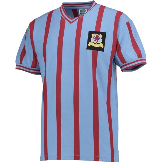 Camiseta Retro Final FA Cup Mujer Aston Villa 1957 Camiseta Retro Final FA Cup Mujer Aston Villa 1957