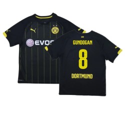 Camiseta de visitante GUNDOGAN BVB Borussia Dortmund 2015/16 para niños