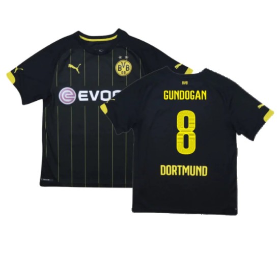 Camiseta de visitante GUNDOGAN BVB Borussia Dortmund 2015/16 para hombres
