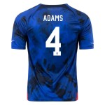 Tyler Adams #4 USMNT Camiseta de Visita Mundial 2022