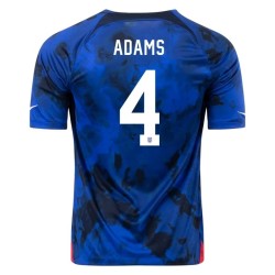 Tyler Adams #4 USMNT Camiseta de Visita Mundial 2022
