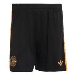 Pantalón Corto Visitante Ajax 2026/27 - Negro para niño