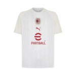 Camiseta Pre Partido Tercera AC Milan 2026/27 - Blanca Hombre Camiseta Pre Partido Tercera AC Milan 2026/27 - Blanca Hombre
