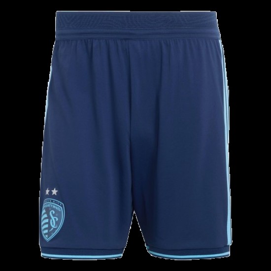 Hombre Sporting Kansas City 2026 Pantalones Cortos Visitante Hombre Sporting Kansas City 2026 Pantalones Cortos Visitante
