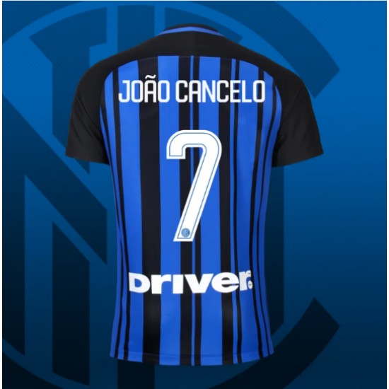 Camiseta de casa JOAO CANCELO Milan 2017/18 para hombres