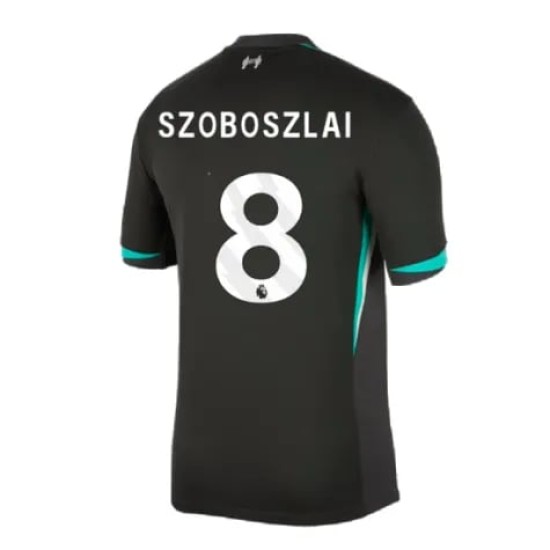 Camiseta de visitante SZOBOSZLAI Liverpool 2024/25 para hombres