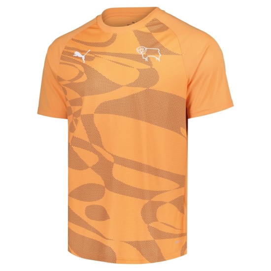 Camiseta visitante pre-partido Derby County 2025/26 niño