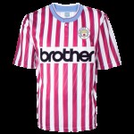 Camiseta Retro de Visitante Manchester City Infantil 1988