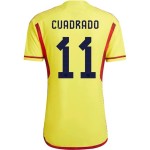 Juan Cuadrado #11 Colombia Camiseta de Local Mundial 2022