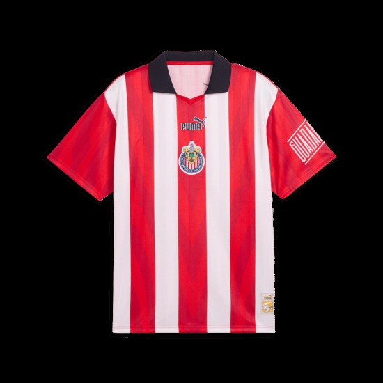 Camiseta Retro Calle 2025 Guadalajara Chivas para Hombre
