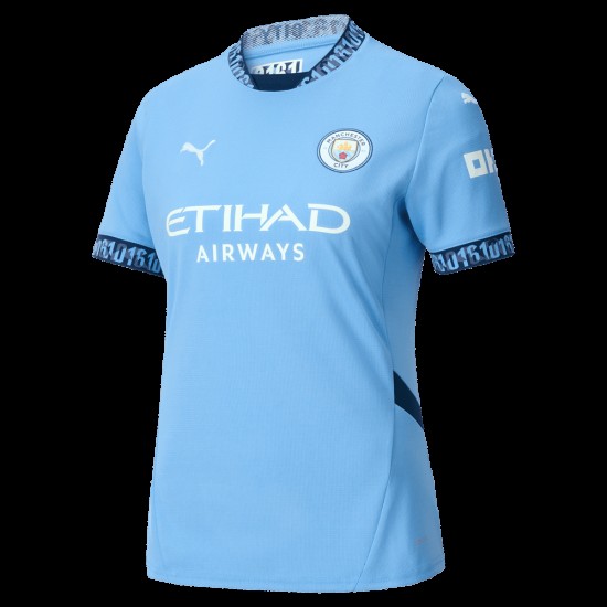 Camiseta de local de mujeres Manchester City 2024/25