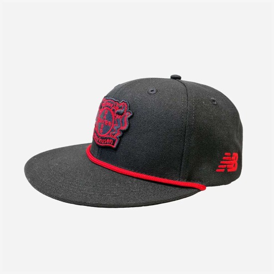 Gorra Snapback Bayer 04 Leverkusen - Negro/Rojo