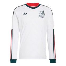 Camiseta Mundial 2026 Visitante Manga Larga México Niño