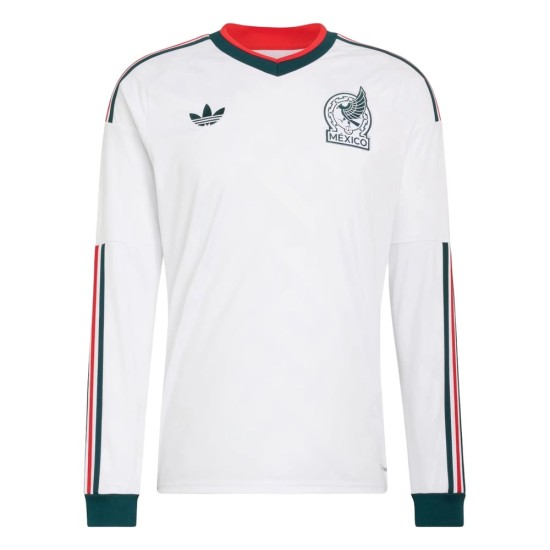 Camiseta Mundial 2026 Visitante Manga Larga México Hombre Camiseta Mundial 2026 Visitante Manga Larga México Hombre
