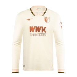 Camiseta Especial Manga Larga 2025/26 FC Augsburg Crema Niño