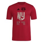 Camiseta Tercera Hook AEROREADY 2025 del New York Red Bulls para Mujer - Roja