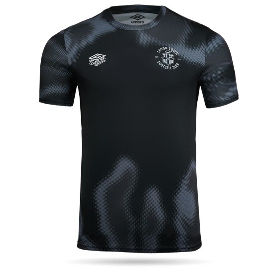 Camiseta de Calentamiento Tercera de Luton Town 2024/25 para Hombres - Gris