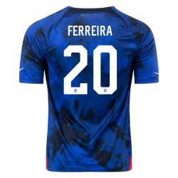 Jesus Ferreira #20 USMNT Camiseta de Visita Mundial 2022