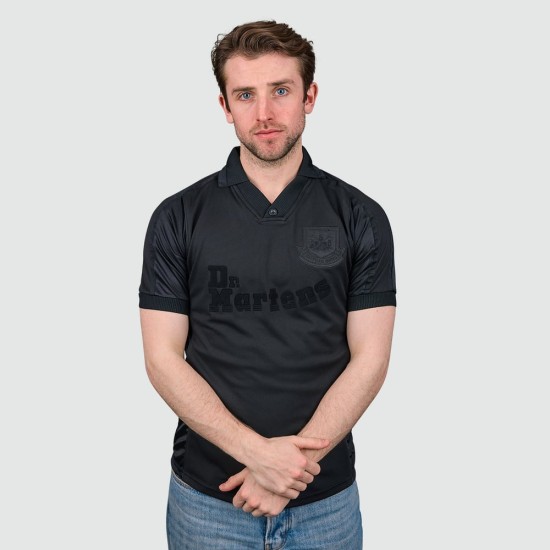 Camiseta Retro West Ham United Infantil 2000 - Negra