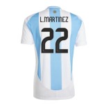 Camiseta de casa L.MARTINEZ Argentina 2024 para mujeres