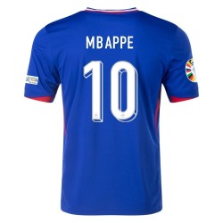 Kylian Mbappé #10 Francia Camiseta de Local EURO 2024