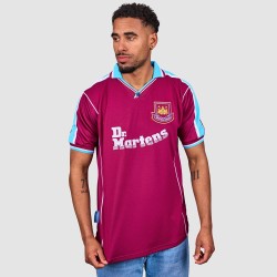 Camiseta Retro Local West Ham United 2000 Hombre